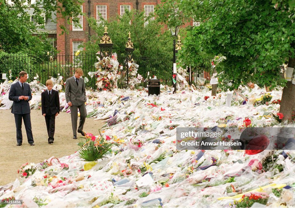 In memory of Diana, Princess of Wales, who was killed in an automobile accident in Paris, France on August 31, 1997.