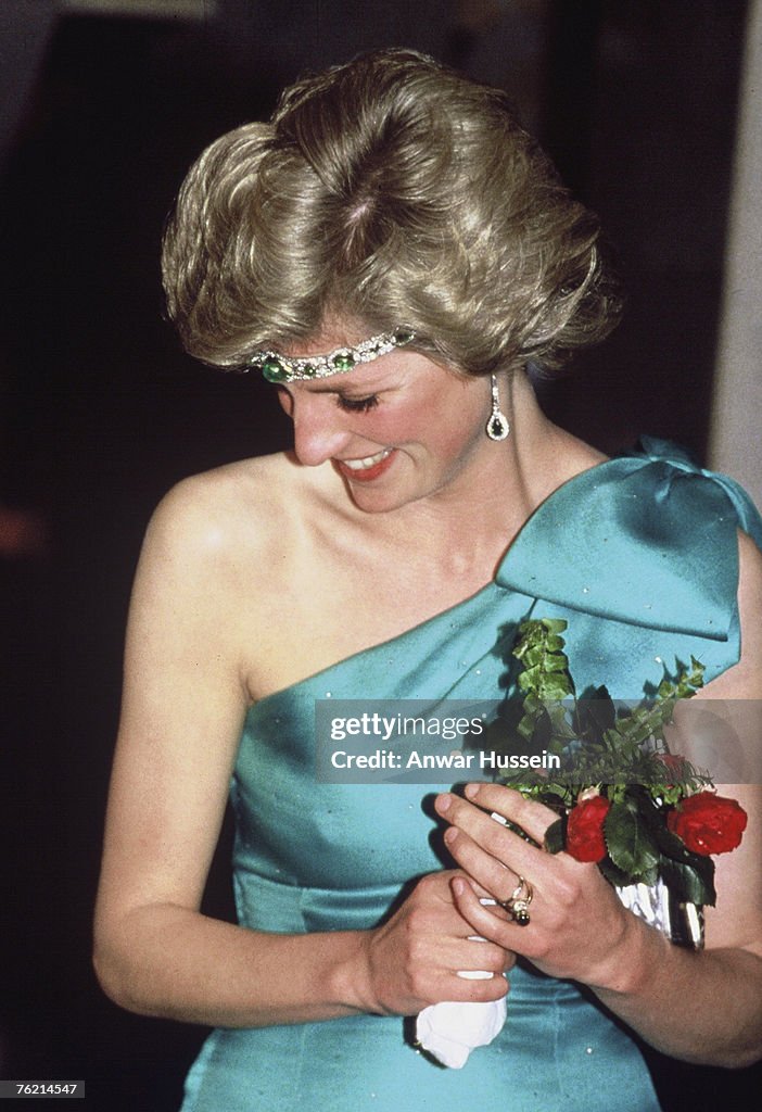 In memory of Diana, Princess of Wales, who was killed in an automobile accident in Paris, France on August 31, 1997.