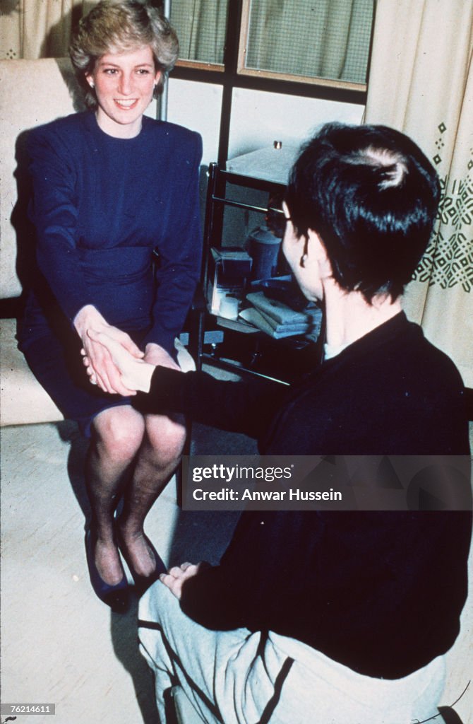 In memory of Diana, Princess of Wales, who was killed in an automobile accident in Paris, France on August 31, 1997.
