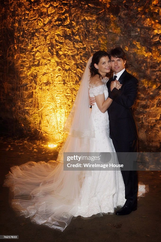 Tom Cruise and Katie Holmes Wedding in Italy - Official Photo - November 18, 2006