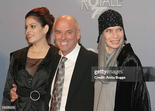 Martin Campbell, director , Solveig Romero and Veruschka von Lehndorff