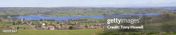 blagdon lake, blagdon, somerset, england - blagdon lake stock pictures, royalty-free photos & images