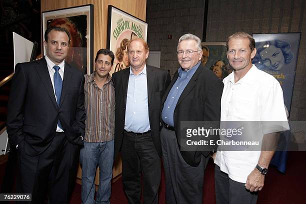 Director Rod Lurie, Yari Film's David Glasser, Producer Mike Medavoy, Yari Film's Bill Immerman and Yari Film's Dennis Brown at the Los Angeles...