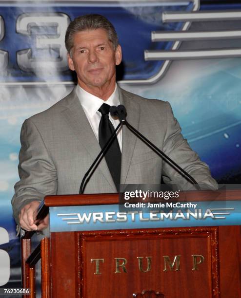 Chairman Vince McMahon