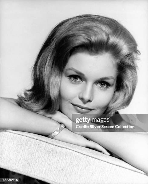 American actress Carol Lynley, circa 1975.