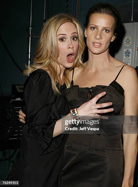 Sarah Paulson and Rachel Griffiths