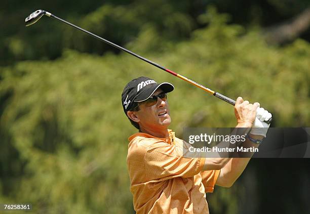 Billy Andrade during the third round of the AT&T National at Congressional Country Club on July 7, 2007 in Bethesda, Maryland.