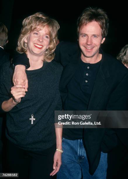 Actor Dana Carvey and wife Paula Swaggerman attending "Children's Health Project Benefit" on March 1, 1993 at Dorothy Chandler Pavilion in Los...