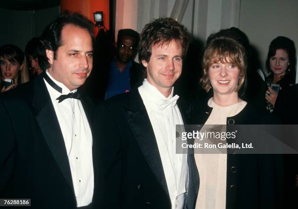 Actor Jon Lovitz, Dana Carvey and wife Paula Swaggerman attending 5th Annual Comedy Awards on March 9, 1991 at Shrine Auditorium in Los Angeles,...
