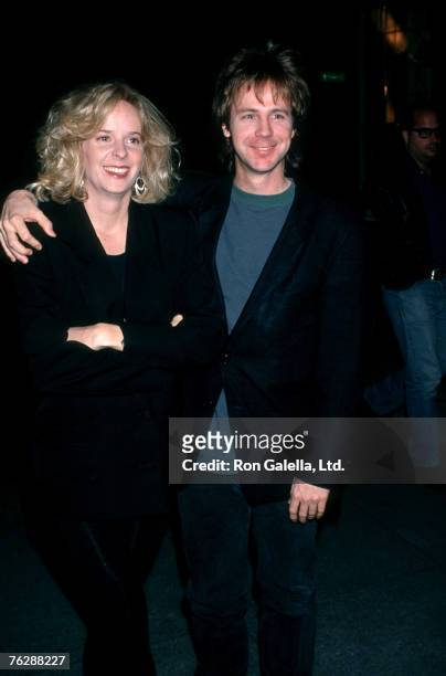 Actor Dana Carvey and wife Paula Swaggerman attending the premiere of "Trapped in Paradise" on November 21, 1994 at The Academy Theater in Beverly...