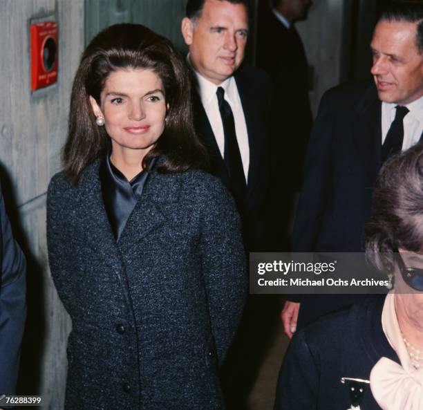Former First Lady Jacqueline Kennedy circa the late-1960s.