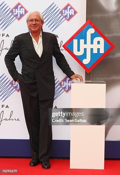 Holding Chairman Wolf Bauer attends the UFA 90th Birthday Gala at the Bertelsmann representation August 23, 2007 in Berlin, Germany.