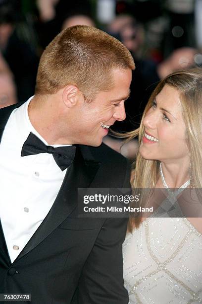 Brad Pitt and Jennifer Aniston