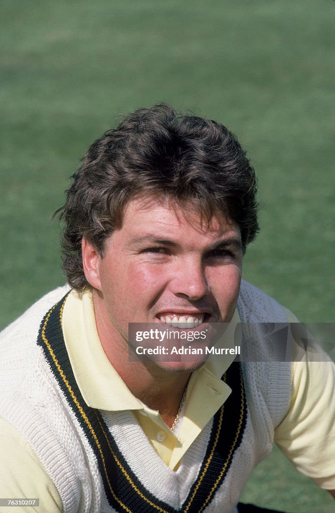 Greg Ritchie Bloomberg Australian test cricketer Greg Ritchie, May 1985. News Photo - Getty Images