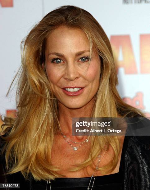 Actress Kathleen Kinmont attends the world premiere of Rob Zombie's "Halloween" at Grauman's Chinese Theater in Hollywood, California.