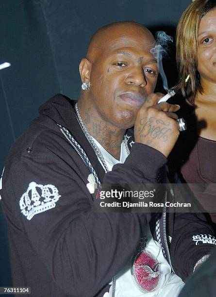 Recording artist Bryan 'Baby AKA Birdman' Williams attends BJ Coleman's Birthday Party At Stereo on August 23rd, 2007 in New York City, New York.