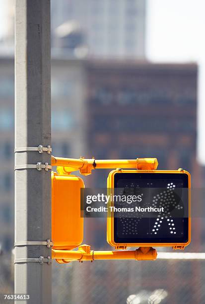 cross sign on traffic lights, close-up - walk signal stock pictures, royalty-free photos & images