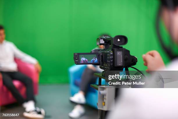 Student Camera Man Cameraman Back View Photos and Premium High Res Pictures - Getty Images