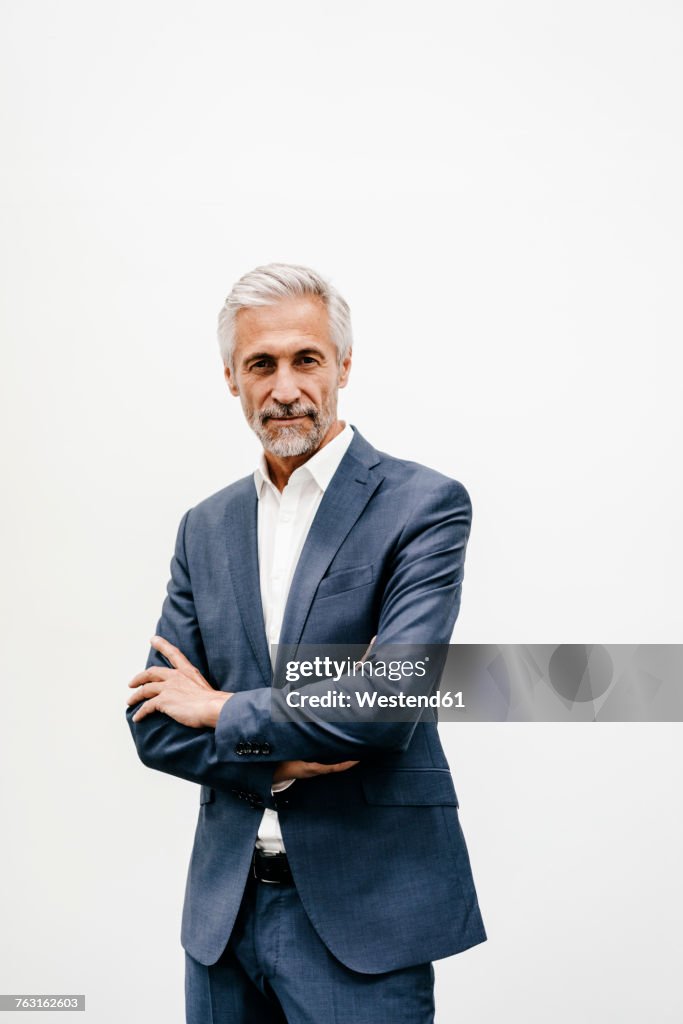 Portrait of confident mature businessman