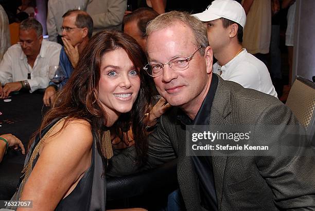 Donna Baldwin and Bobby Baldwin attend The Ivy Hotel Premiere on August 24, 2007 in San Diego