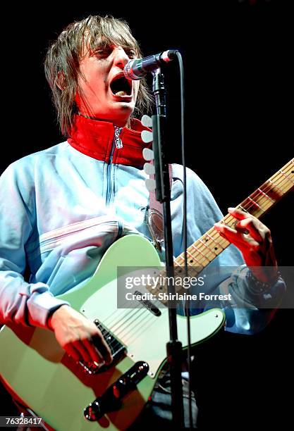 The Enemy perform during The Carling Weekend: Leeds Festivals at Bramhall park on August 25, 2007 in Leeds, England.