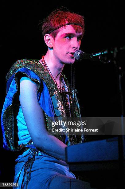 Patrick Wolf performs during The Carling Weekend: Leeds Festivals at Bramhall park on August 25, 2007 in Leeds, England.