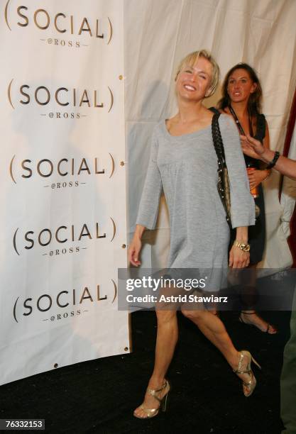 Actress Renee Zellweger attends the Hampton Social @ Ross concert by Tom Petty at the Ross School on August 25, 2007 in East Hampton, New York.