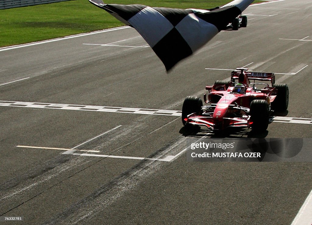 Brazilian Ferrari driver Felipe Massa c