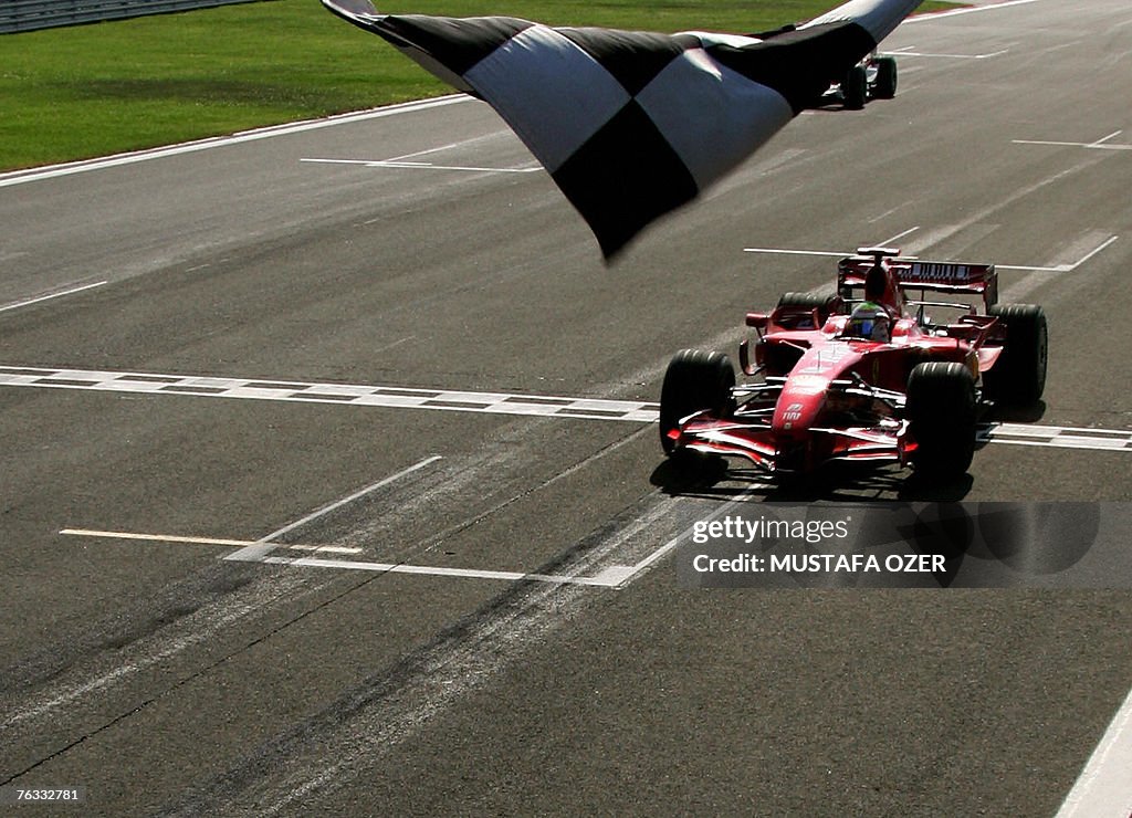 Brazilian Ferrari driver  Felipe Massa c