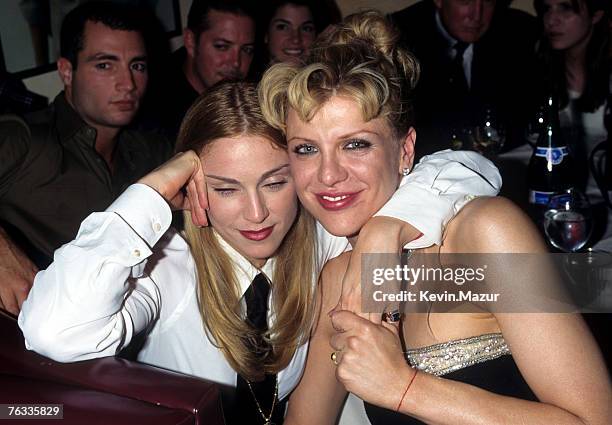 Madonna and Courtney Love