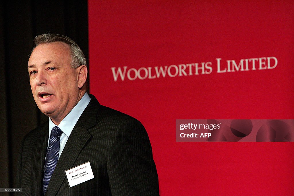 Michael Luscombe, chief executive office