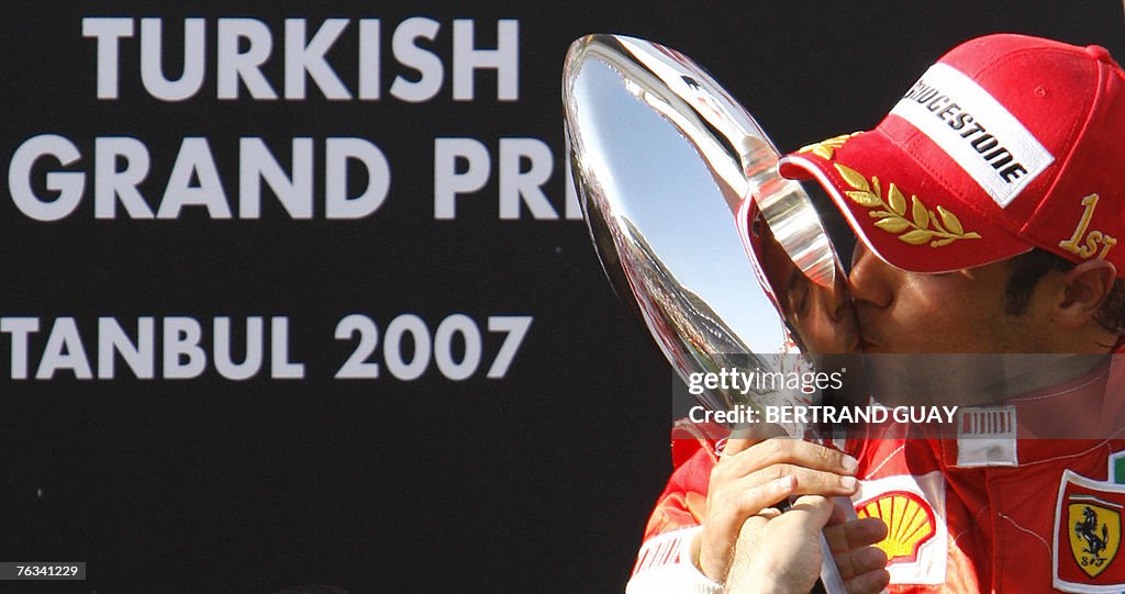 Brazilian Ferrari driver Felipe Massa c