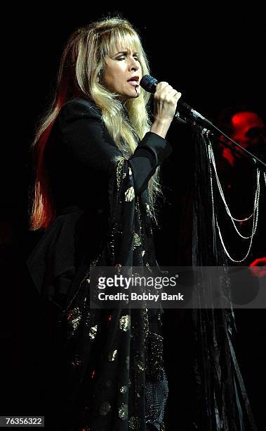 Stevie Nicks in concert at The Borgata Hotel Atlantic City on August 24 in New Jersey .