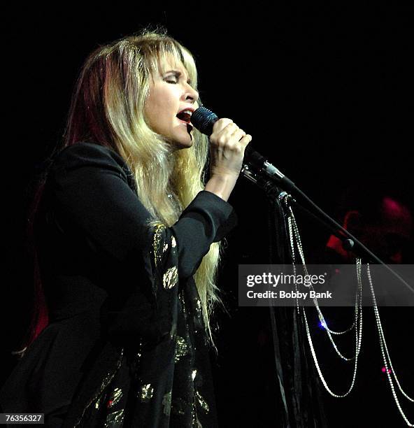 Stevie Nicks in concert at The Borgata Hotel Atlantic City on August 24 in New Jersey .