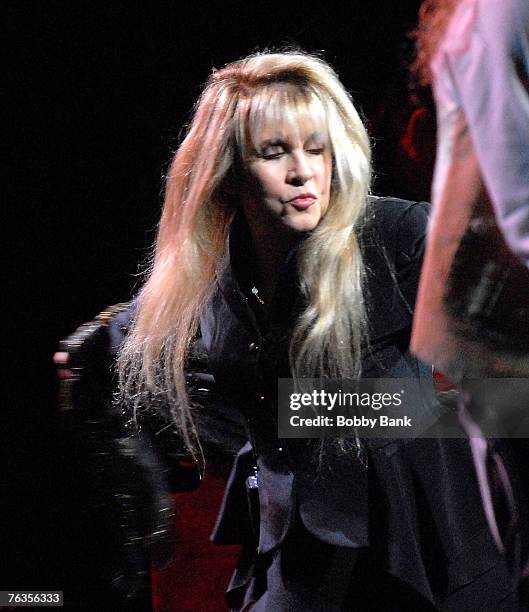 Stevie Nicks in concert at The Borgata Hotel Atlantic City on August 24 in New Jersey .