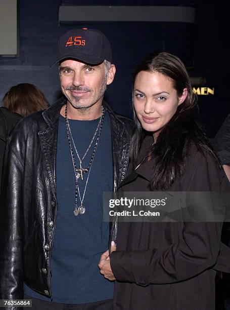 Billy Bob Thornton and Angelina Jolie