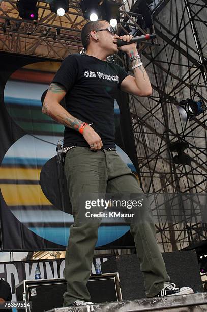 Chester Bennington of Linkin Park