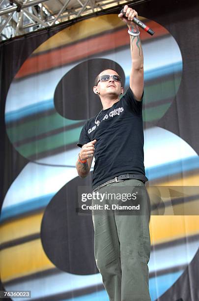 Chester Bennington of Linkin Park