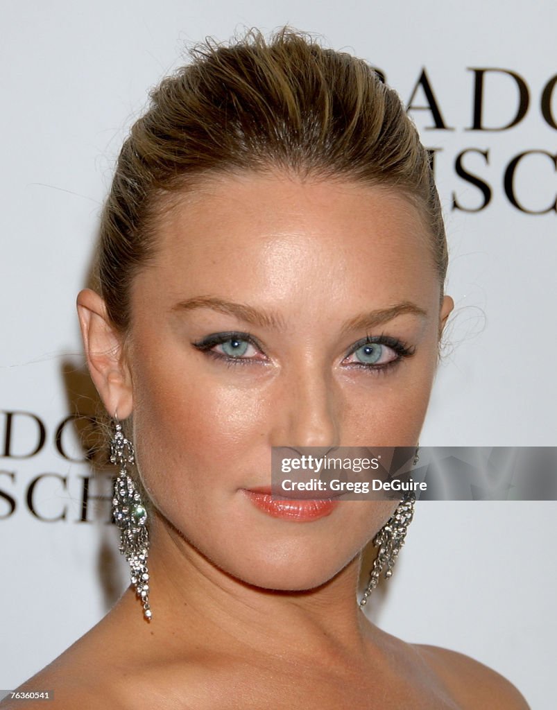 Actress Elisabeth Rohm arrives at a party hosted by Teri Hatcher to