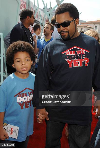 Ice Cube and family