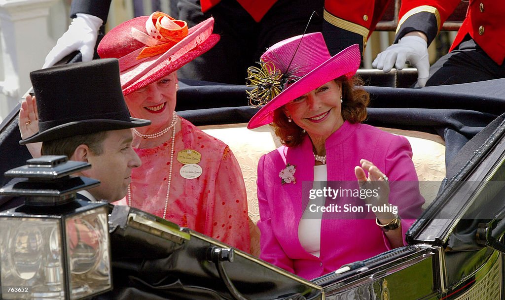 Royals Attend the Royal Ascot Horseracing Event