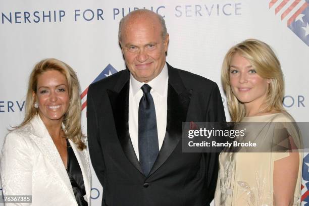 Jeri Thompson, Fred Thompson and Elisabeth Rohm