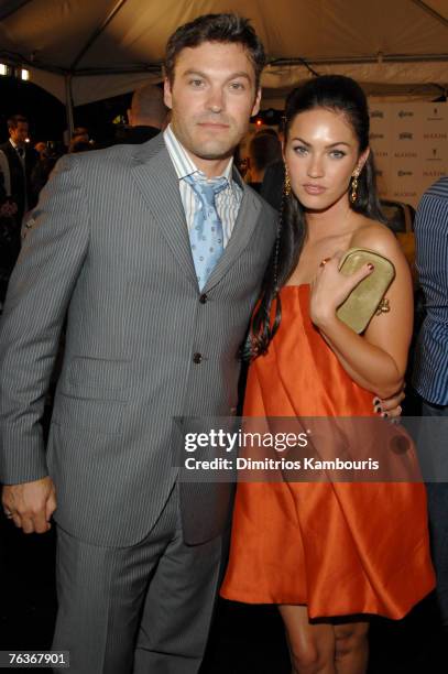 Brian Austin Green and Megan Fox