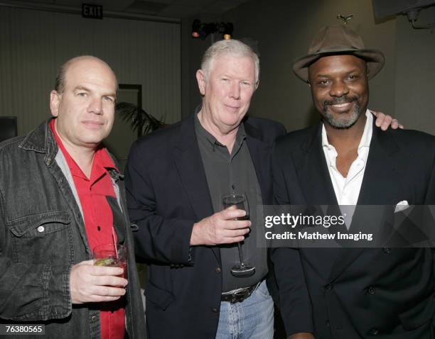 David Simon, Creator/Executive Producer, Ed Burns and Robert Wisdom