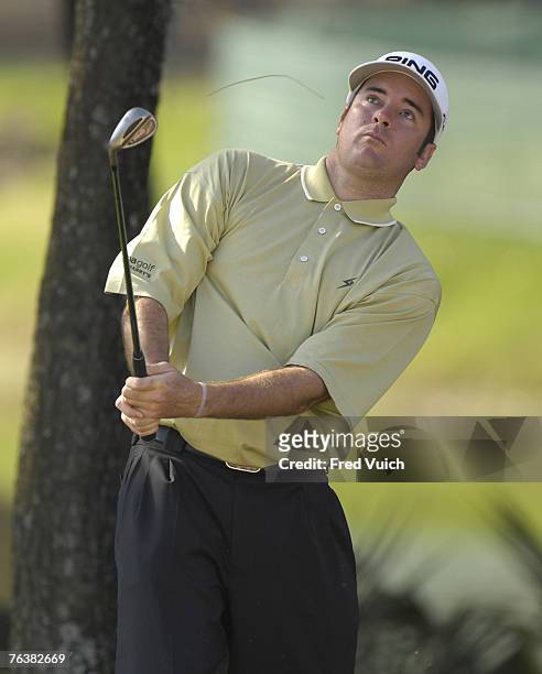 Bubba Watson during the second round of the PODS Championship on March 9, 2007 at the Innisbrook Resort and Golf Club in Palm Harbor, Florida.