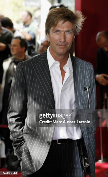 Actor Philippe Caroit arrives at the TF1 annual press conference held at the Olympia on August 29, 2007 in Paris, France. (Photo by