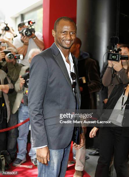 Patrick Viera arrives at the TF1 annual press conference held at the Olympia on August 29, 2007 in Paris, France. (Photo by