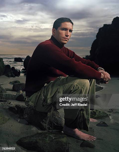 Jim Caviezel; Jim Caviezel by Jeff Riedel; Jim Caviezel, GQ, March 1, 2004