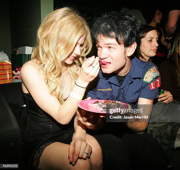 Avril Lavigne and Deryck Whibley *exclusive*