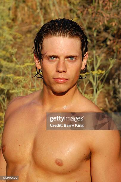 Mike Mizanin; Mike Mizanin by Barry King; Mike Mizanin, Self Assignment, July 13, 2003; Los Angeles; California.